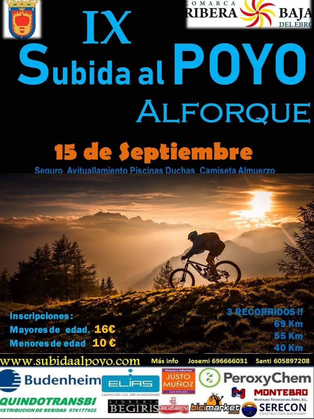 Cartel IX Subida al Poyo