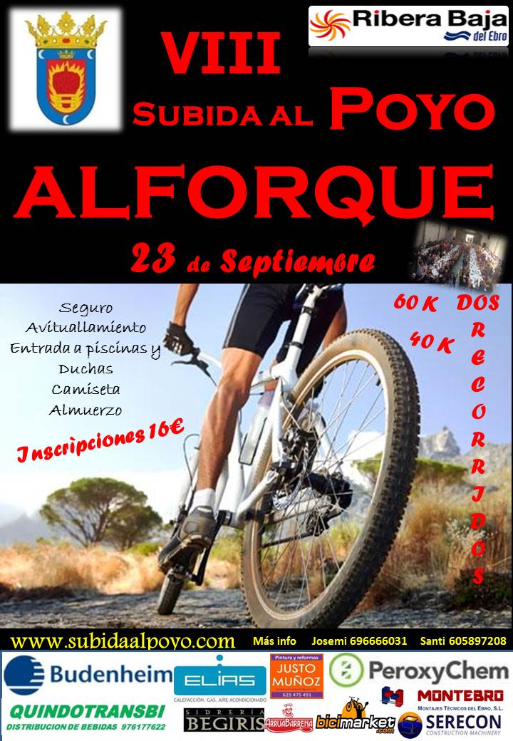Cartel VIII Subida al Poyo