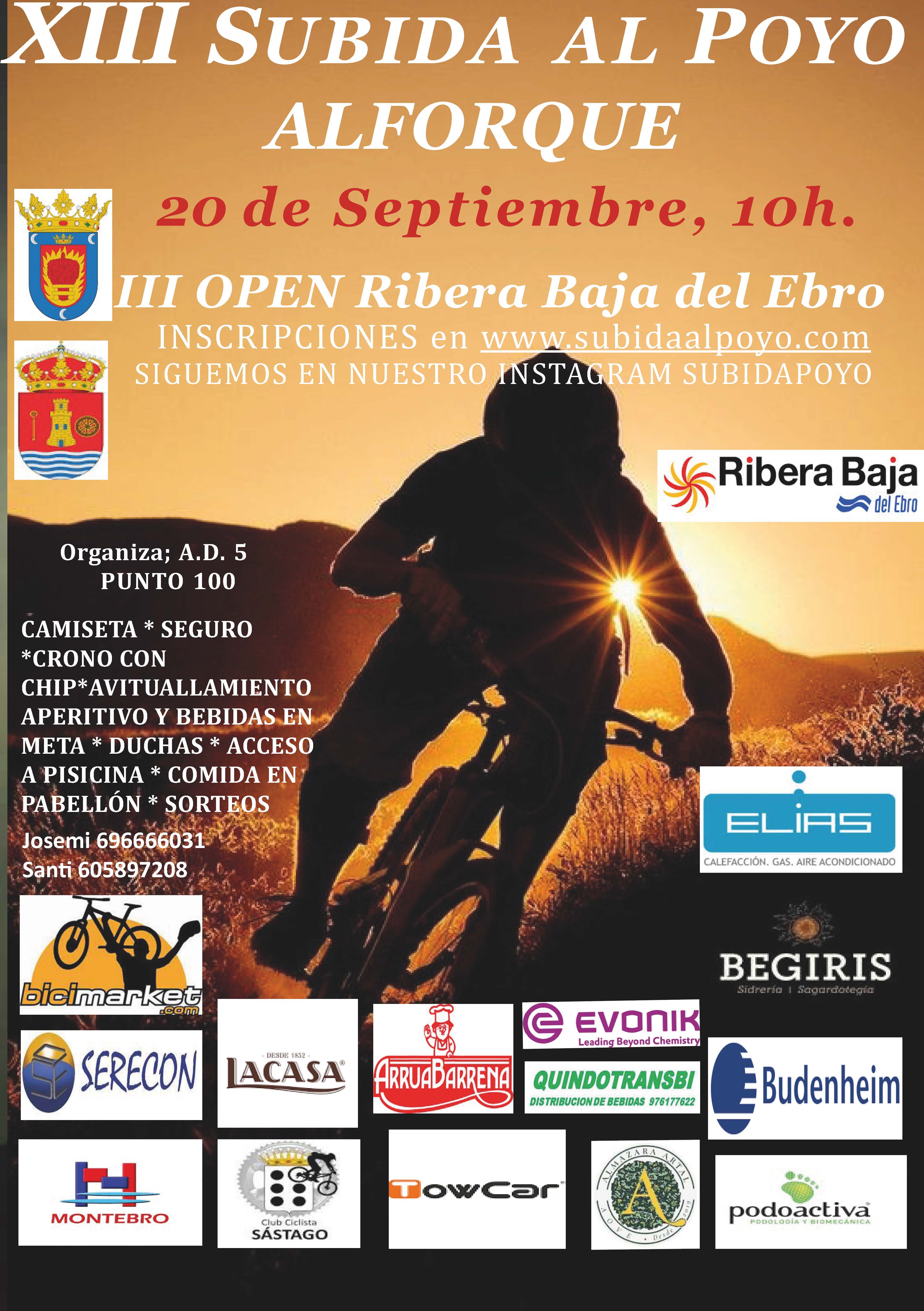 Cartel XIII Subida al Poyo