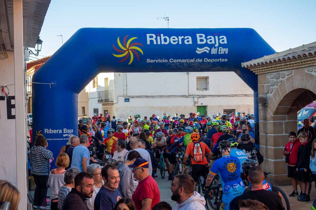 Salida de la Subida al Poyo en Alforque